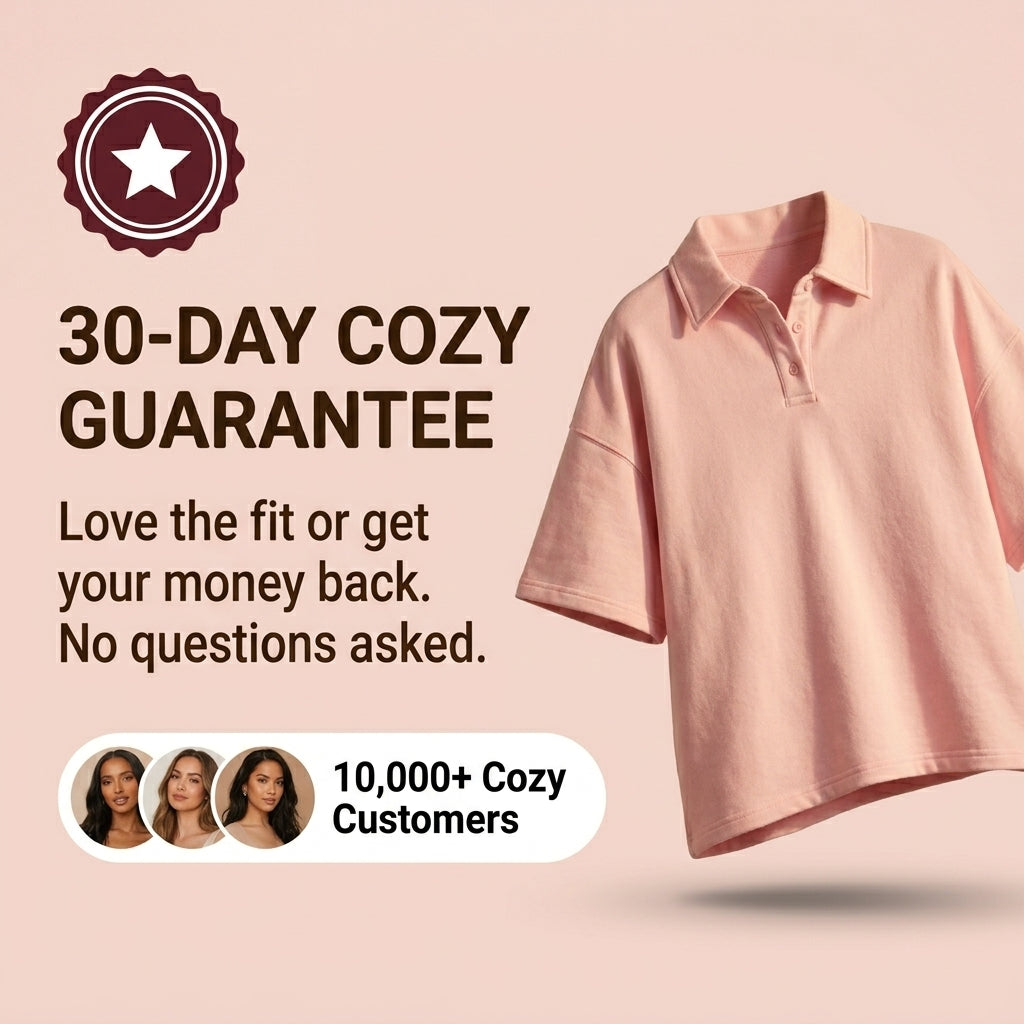 Pink Polo & Pleat Co-Ord Set
