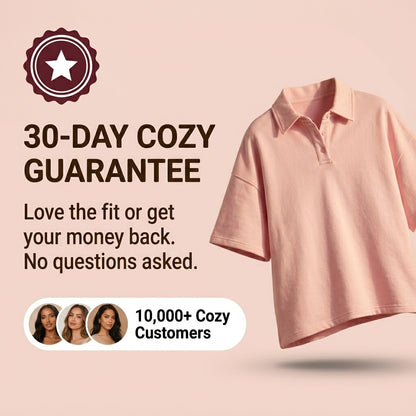 Pink Polo & Pleat Co-Ord Set