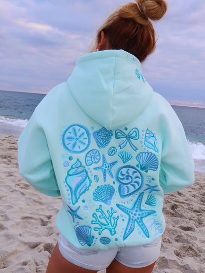 Coasta Sea Floor Hoodies