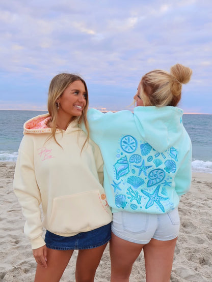 Coasta Sea Floor Hoodies